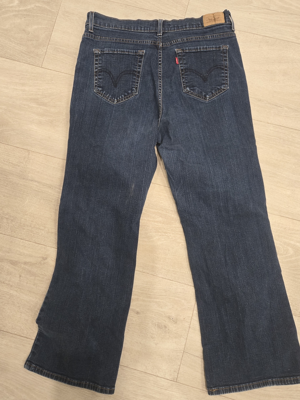 Levi's Women's Dark Blue Flare Jeans